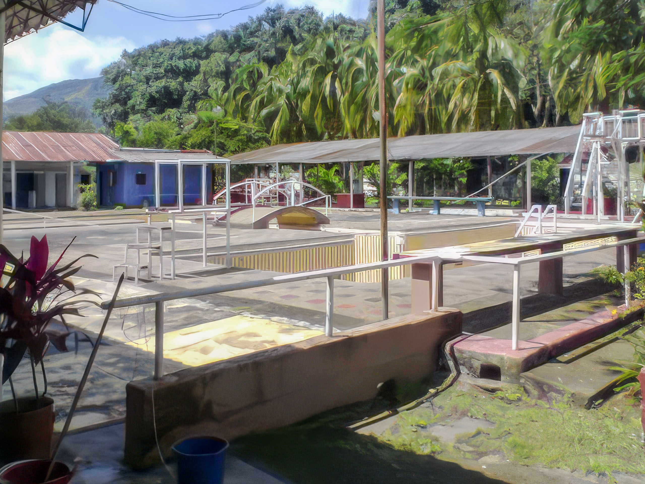 Perspectiva Elevada Piscina