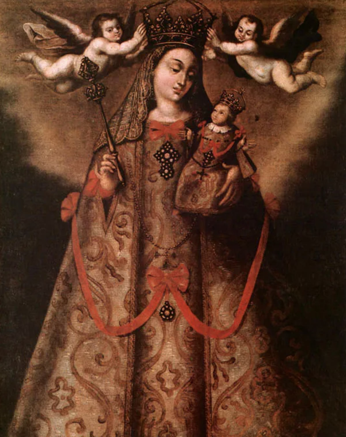 OBRA DE GASPAR DE FIGUEROA: Virgen de Las Nieves