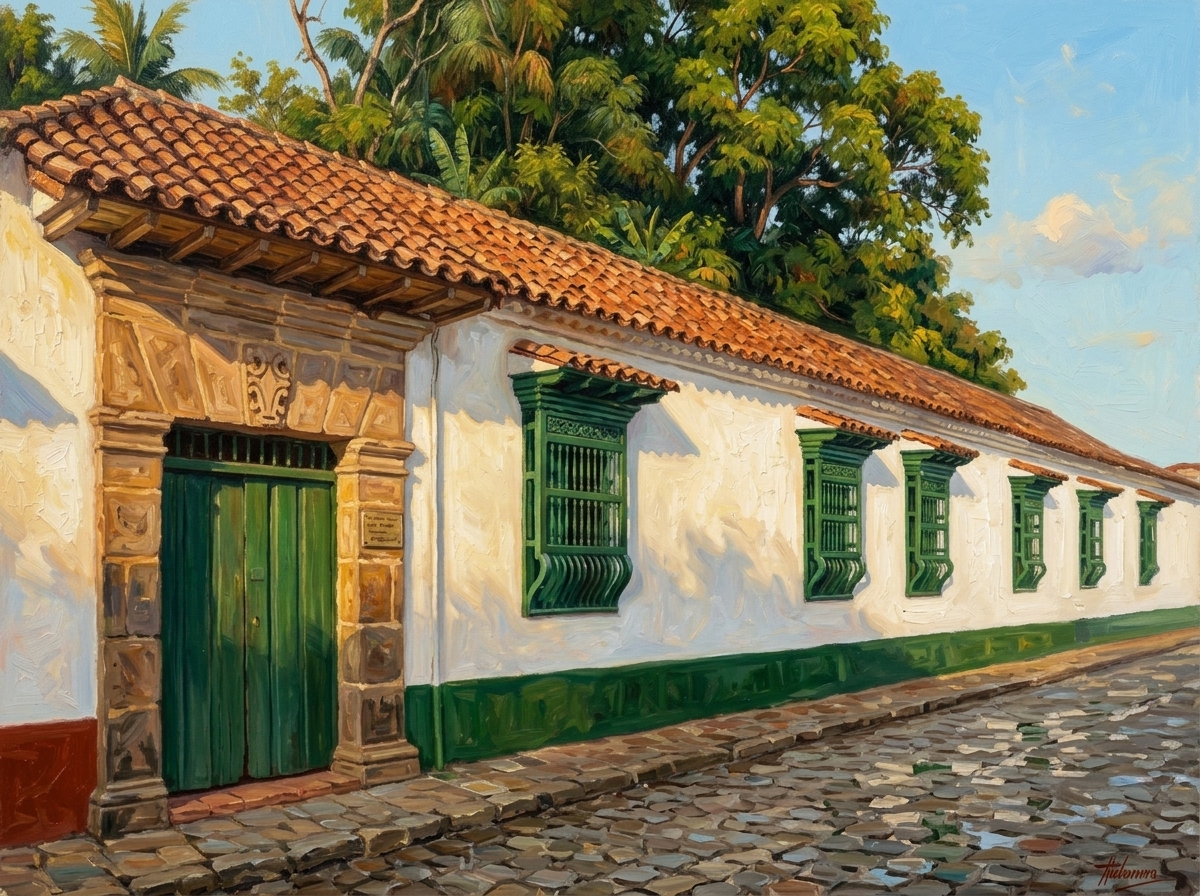 Fachada de la Casa de la Segunda Expedición Botánica