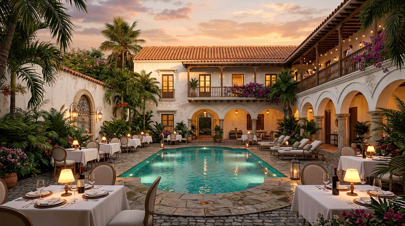 Render Concepto Hotel Boutique Casa del Virrey