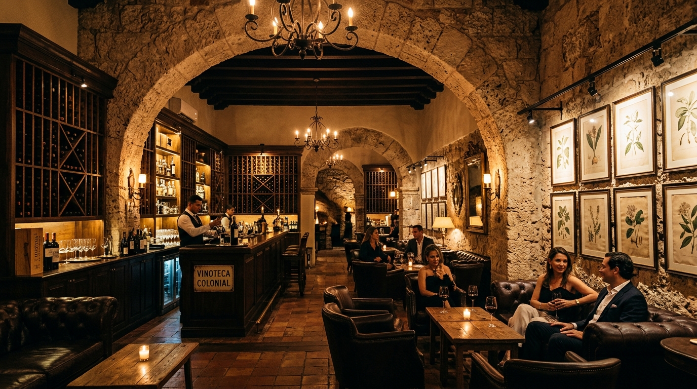 Render Wine Bar Virreinal Casa del Virrey